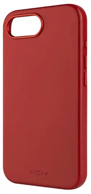 Zdjęcie produktu dla Etui na telefon iPhone 16e, Fixed MagLeather z MagSafe, czerwone