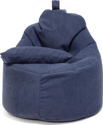 Produktbild von Ecopuf - Sitzsack Bean Bag mit Füllung, aus Cord, mit Kissen, Yoko S95