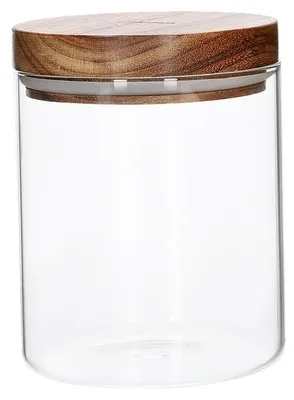 Produktbild von HOMLA CARLOS Behälter mit Akaziendeckel S 0,7 l