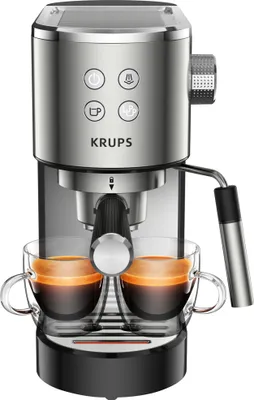 Image de Machine expresso 15 bars inox - Krups - XP442C11 - virtuoso
