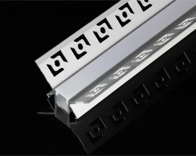 Produktbild von Alu-Eckprofil 2m für LED-Streifen Abdeckung Opak Weiß