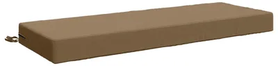Immagine prodotto di Cuscino da seduta SOEST, 100% poliestere, color tortora, 120 x 40 x 10 cm