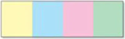 Immagine prodotto di Seiko Instruments SLP-4AST - blu, giallo, verde, rosa - 28 x 89 mm 520 etichette (4 rotoli x 130) etichette per indirizzi - per stampante Smart Label 410, 420, 430