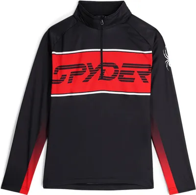 Zdjęcie produktu dla Spyder Paramount Half Zip Sweatshirt Black L Man Black L