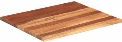 Immagine prodotto di vidaXL Piano del tavolo in legno massiccio di acacia 25-27 mm 60x70 cm