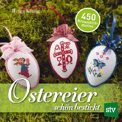 Produktbild von Ostereier schön bestickt