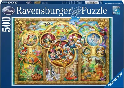 Immagine prodotto di Ravensburger - Puzzle 500 Famiglia Disney - Ravensburger - (Giocattoli / Puzzle)