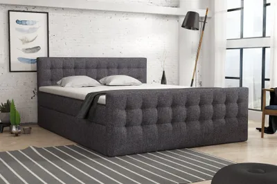 Produktbild von Boxspringbett Schlafzimmerbett ANKER 200x200cm in div. Farbvarianten