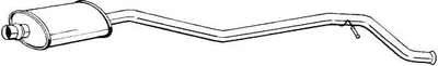 Produktbild von VEGAZ PGS-173 Mittelschalldämpfer Schalldämpfer passend für PEUGEOT 406 (8B) 406 Break (8E/F)