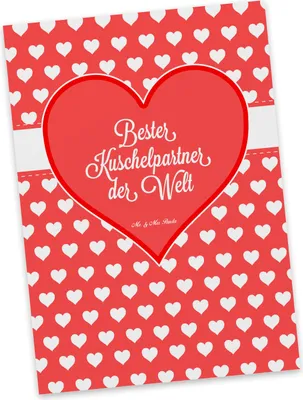 Produktbild von Mr. & Mrs. Panda Postkarte Kuschelpartner - Geschenk, Postkarten, Freundin, Ansichtskarten, Ansichtskarte, Grußkarte, bildkarte, Ehepartner, Ehemann, Partner, Kuscheln