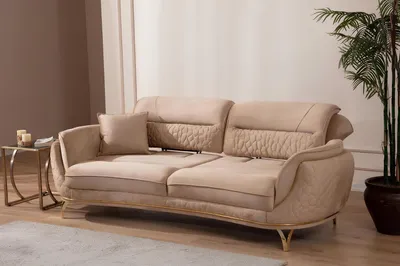 Produktbild von Sofagarnitur 3 3 1 Sitzer Stoff Couchen Polster Garnitur Sofas Design