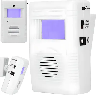 Produktbild von Alarmanlage Hausalarm Alarm LED Bewegungsmelder Drahtloses Bewegungssensor Funk Alarmsystem Home Sirene Garage Fenster Tür Büro Restaurant Retoo