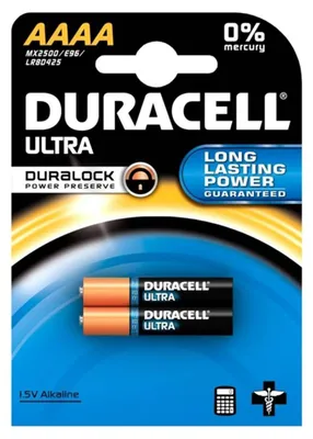 Obrázok produktu pre Duracell MX2500 batéria pre domácnosť na jedno použitie AAAA alkalická
