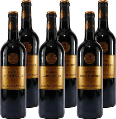 Produktbild von David Beaulieu Bordeaux Supérieur AOP -trocken- (6 x 0,75L)
