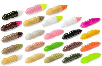 Produktbild von Fishup Pupa Cheese 1,2' 3,2cm - 10 Gummiköder, Fishup Farben:Orange
