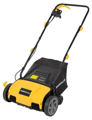 Productafbeelding van Verticuteermachine en beluchter, 1300W, dubbele functie voor een gezond gazon - Powerplus