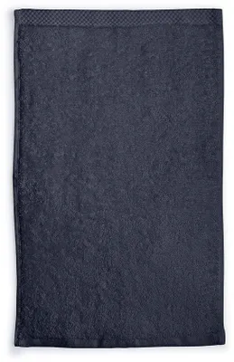 Image de Unyqoos® - Lot de 4 serviettes d'invités - 30x50 cm, 420 g/m² en molleton, 100% coton, gris foncé, serviettes douces et absorbantes pour la salle de bain