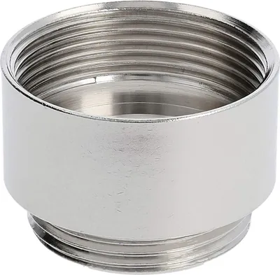 Productafbeelding van LAPP Adapter, PG/M, van PG21x1,588 naar M32x1,5, rond, messing (CuZn), vernikkeld, kleur zilver - 1 stuk