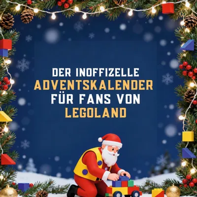 Produktbild von Der inoffizielle Adventskalender für Fans von Legoland