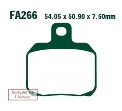 Zdjęcie produktu dla Klocki Hamulcowe Moto  Ducati 1199 Panigalewy S Abs (12-14)/  1198 S Corse (10)/  1098 R (08-09)
