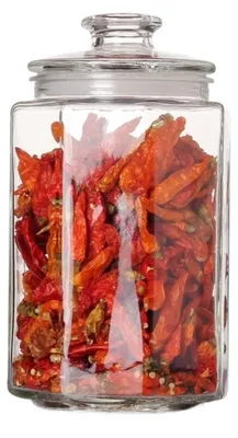 Imagen del producto de Recipiente de vidrio transparente para almacenamiento en la cocina