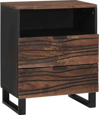 Obrázok produktu pre Nočný stolík Orech 50 x 33 x 62 cm Kompozitné drevo