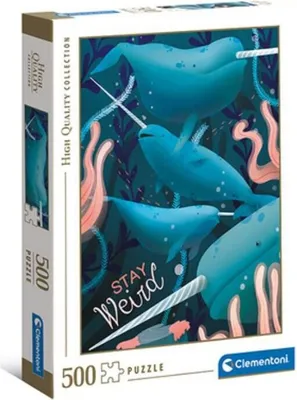 Obrázek produktu pro Clementoni Narwhal, 500 kusů, Umění, 10 rok/roky