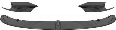 Produktbild von DIEDERICHS Spoilerlippe 1245661 Vorne für BMW 4 Coupe (F32, F82)