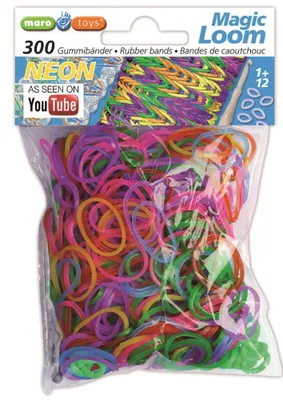 Produktbild von Gummibänder Magic Loom 300 Neon