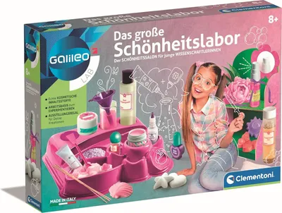 Produktbild von Clementoni Das große Schönheitslabor (Experimentierkasten)