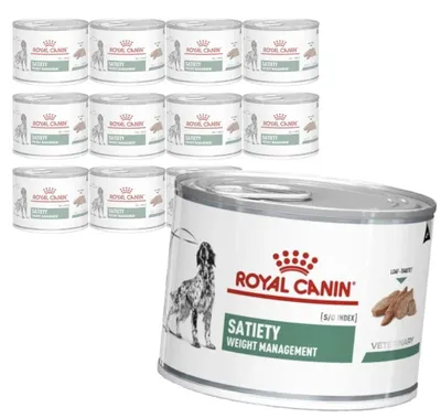 Zdjęcie produktu dla Royal Canin Veterinary VHN Dog Satiety S/O Loaf 12x195g Mokra Karma Pasztet Dla Psów z Nadwagą