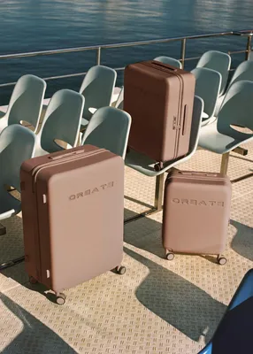 Produktbild von LUGGAGE STUDIO - Harter Koffer aus Polycarbonat mit TSA-Schloss und multidirektionalen Rädern