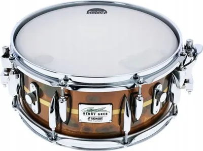 Zdjęcie produktu dla Sonor Benny Greb 2.0 Werbel Signature Brass 13"x5,75" z Tłumikami Nowy