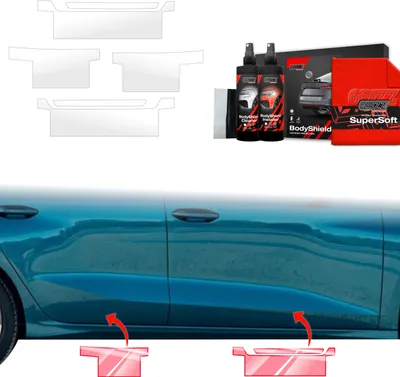 Produktbild von 4in1 Schutzfolie Grizz Protector für Schweller - Audi A3 8Y Sportback (2020-2023)