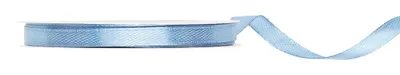Produktbild von Satinband, nebelblau, 6mm/25m
