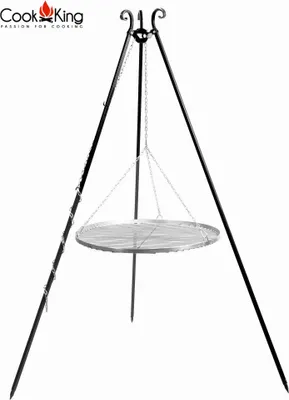 Produktbild von Schwenkgrill 180 cm - Grillrost aus Edelstahl 80 cm
