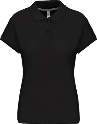 Produktbild von Baumwolle Classics-20.K242 Damen Piqué Polo Gr. S schwarz