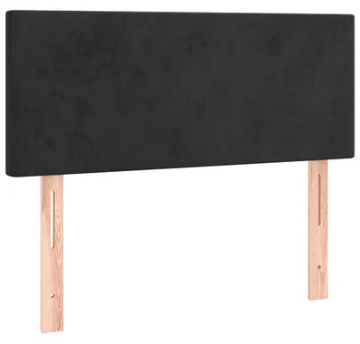Produktbild von vidaXL Kopfteil Schwarz 90x5x78/88 cm Samt