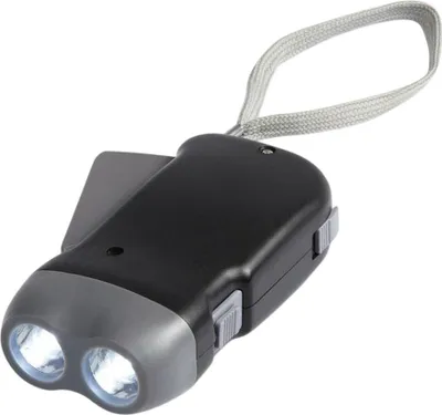 Obrázok produktu pre MidOcean - LED baterka "Robin" MO1243 (jedna veľkosť) (čierna)
