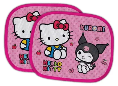 Produktbild von Hello Kitty Kuromi Sonnenschutz für Fenster, 2er-Set