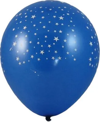 Produktbild von 100x Luftballons 'Sterne' Ø 300 mm Größe 'L'