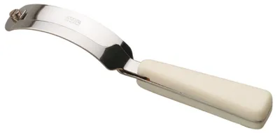 Zitronenschäler aus Edelstahl, 14 cm, ergonomisch, handbetrieben