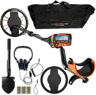 Immagine prodotto di Metal detector professionale - Bobina impermeabile da 10 pollici - Schermo LCD - 7 modalità di rilevamento - Maniglia regolabile
