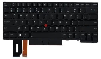 Produktbild von Lenovo 01YP389, Tastatur, US Englisch, Tastatur mit Hintergrundbeleuchtung, Lenovo, ThinkPad T480s