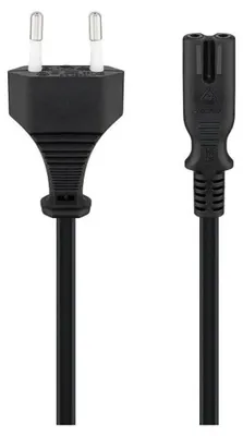 Obrázek produktu pro Goobay 50084, 1,5 m, CEE7/16, C7 rozdvojovač, H03VVH2-F2, 250 V