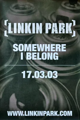 Image de Linkin Park - Somewhere I Belong - 2003 - Affiche Poster - 50x76cm