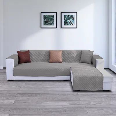 Produktbild von L-förmige Couch Abdeckung, Sektional Sofa Abdeckung, 1 Stück Couch Abdeckung, Sofa Cover