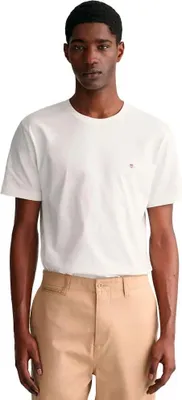 Produktbild von Gant 2003184 Regular Fit Kurzarm-t-shirt Weiß 5XL Herren Weiß 5XL
