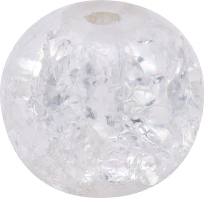 Produktbild von Glitzerperlen, Ø 8 mm, 20 Stück Kristall