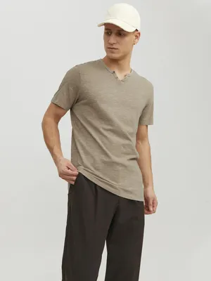 Produktbild von Jack&Jones T-shirt 12164972-Crockery in Brown color size small